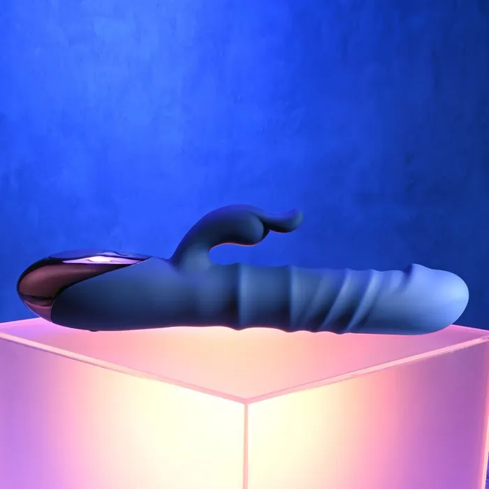 Evolved The Ringer Blue 238 cm USB Rechargeable Rabbit Vibrator Evolved Vibrators Evolved The Ringer Blue 238 cm USB Rechargeable Rabbit Vibrator Evolved Vibrators