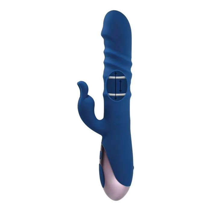 Evolved The Ringer Blue 238 cm USB Rechargeable Rabbit Vibrator Evolved Vibrators Evolved The Ringer Blue 238 cm USB Rechargeable Rabbit Vibrator Evolved Vibrators