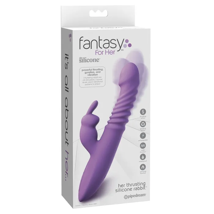Fantasy for Her Her Thrusting Silicone Rabbit Pipedream Female Sex Toys