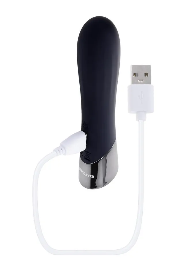 Female Sex Toys Back In Black Rechargeable Silicone Bullet Evolved