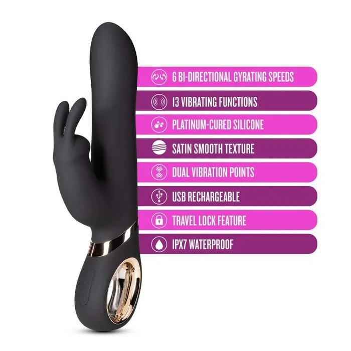 Female Sex Toys Blush Novelties Lush Victoria Black 229 cm 9 USB Rechargeable Rabbit Vibrator Female Sex Toys Blush Novelties Lush Victoria Black 229 cm 9 USB Rechargeable Rabbit Vibrator