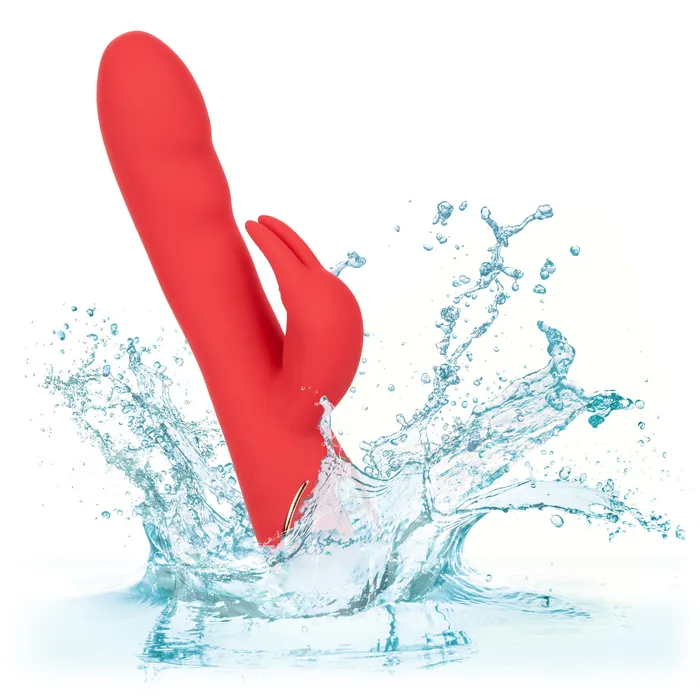 Female Sex Toys California Exotic Jack Rabbit Signature Heated Silicone UltraSoft Rabbit