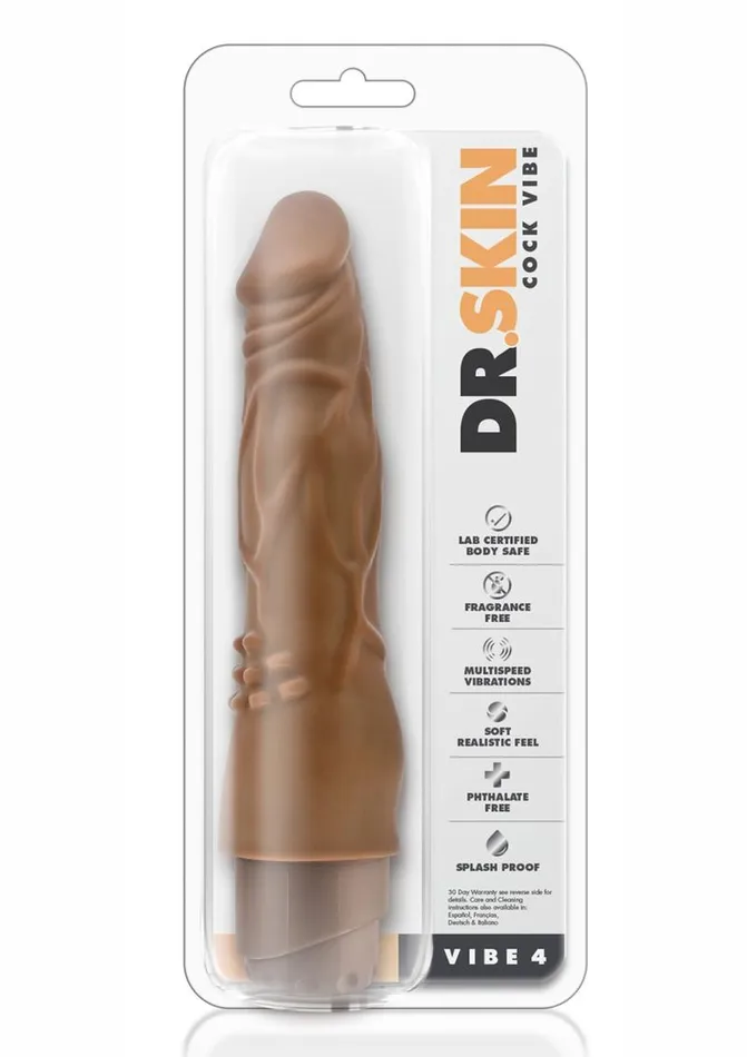 Female Sex Toys Dr Skin Dr Skin Cock Vibe 4 Vibrating Dildo