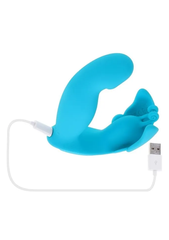 Female Sex Toys Evolved Spread Your Wings Rechargeable Silicone Multi Vibrator