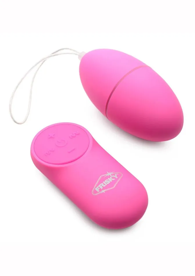 Female Sex Toys Frisky Scrambler 28x Rechargeable Vibrating Egg with Remote Control Frisky Female Sex Toys Frisky Scrambler 28x Rechargeable Vibrating Egg with Remote Control Frisky