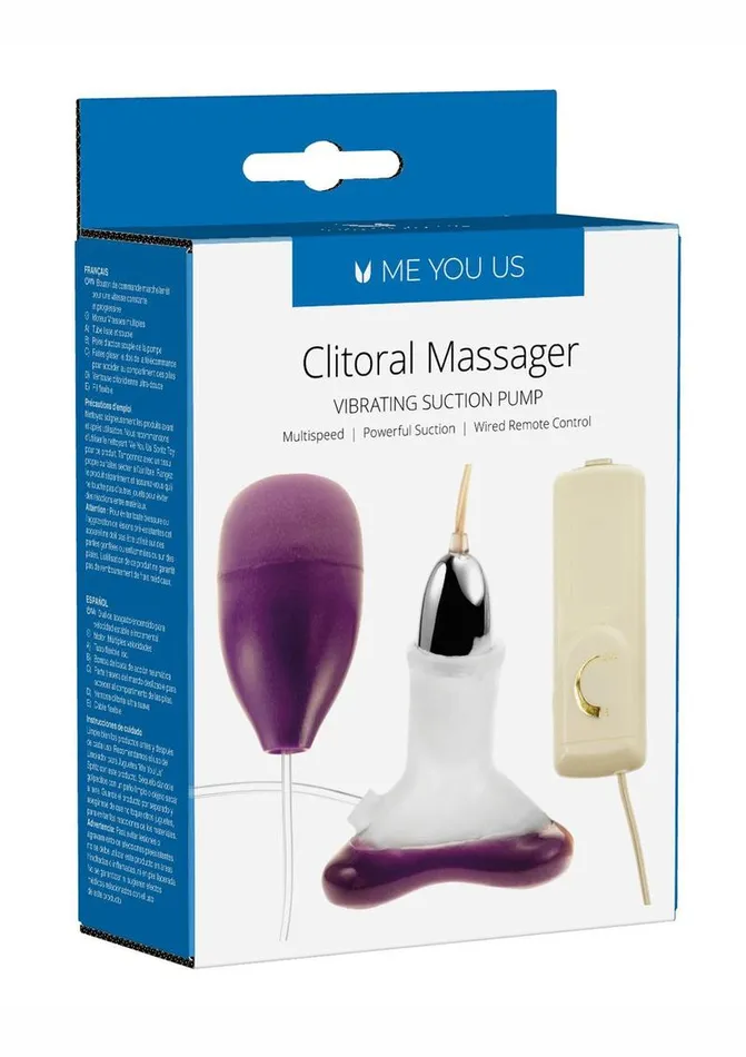 Female Sex Toys Me You Us ME YOU US Clitoral Masseuse Vibrating Clit Pump