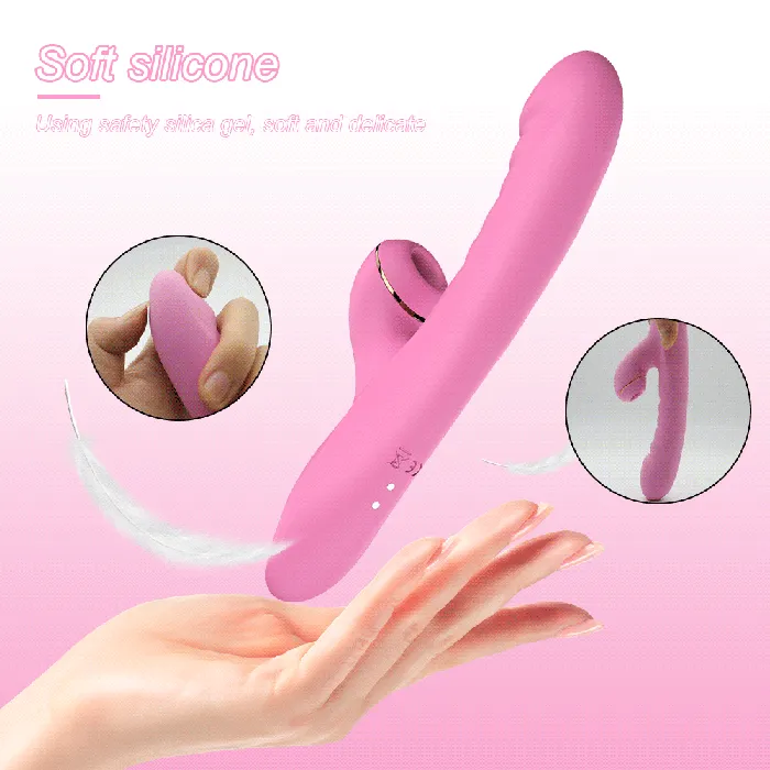 Female Sex Toys Onion Toy Smart Heating Vibrating Dildo with Clitral Sucking Stimulator Female Sex Toys Onion Toy Smart Heating Vibrating Dildo with Clitral Sucking Stimulator