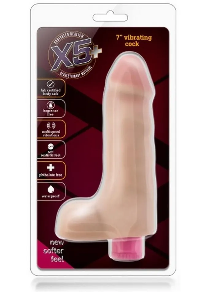 Female Sex Toys X5 Plus X5 Plus Vibrating Dildo with Balls
