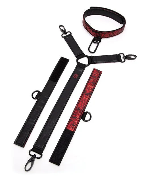 Fifty Shades of Grey Sweet Anticipation Collar Wrist Cuffs Lovehoney Co Wow Tech Vibrators