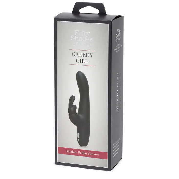 Fifty Shades of Grey Vibrators Fifty Shades of Grey Greedy Girl Slimline Rabbit Vibrator