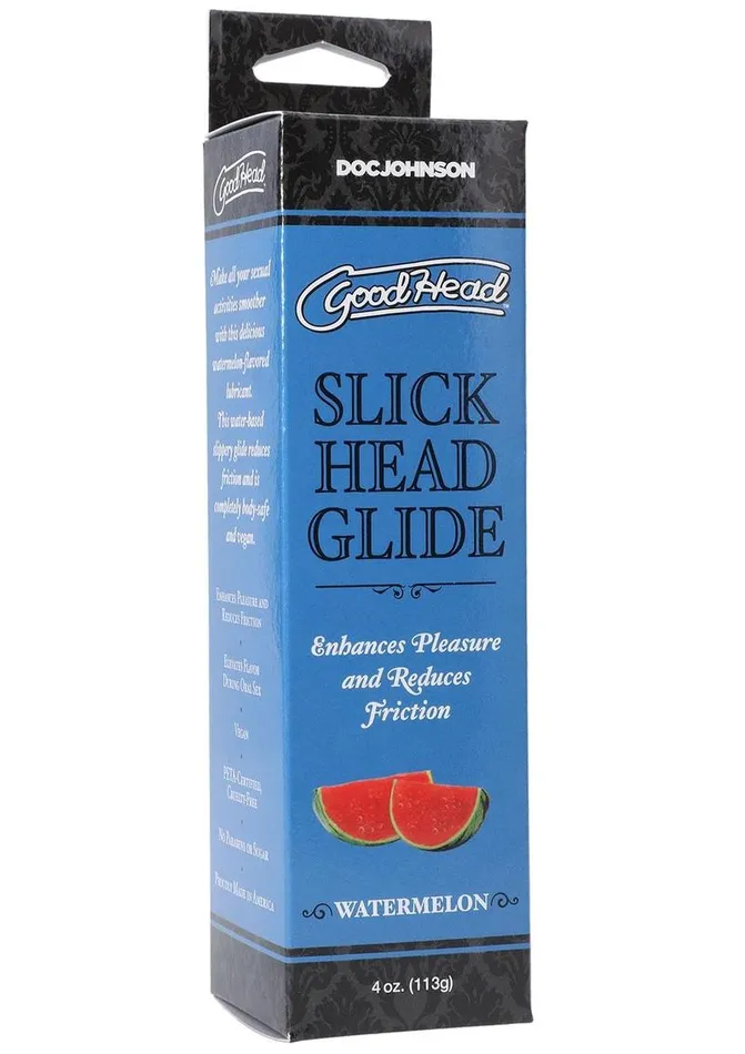 GoodHead Lubricants Goodhead Slick Head Glide Water Based Flavored Lubricant Watermelon GoodHead Lubricants Goodhead Slick Head Glide Water Based Flavored Lubricant Watermelon