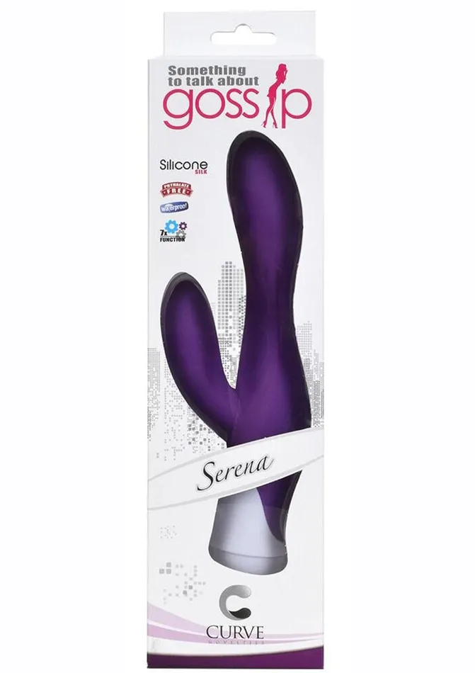 Gossip Serena 7 Speed Silicone Rabbit Vibrator Gossip Female Sex Toys