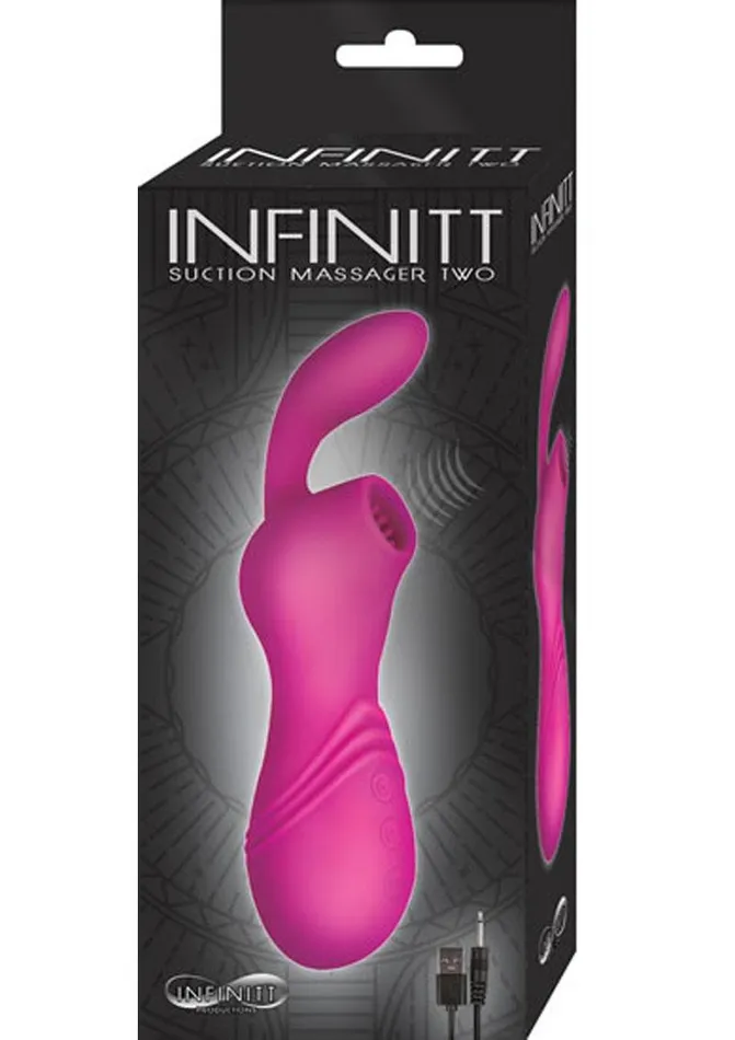 Infinitt Female Sex Toys Infinitt Suction Massager Two Rechargeable Silicone Vibrator Infinitt Female Sex Toys Infinitt Suction Massager Two Rechargeable Silicone Vibrator