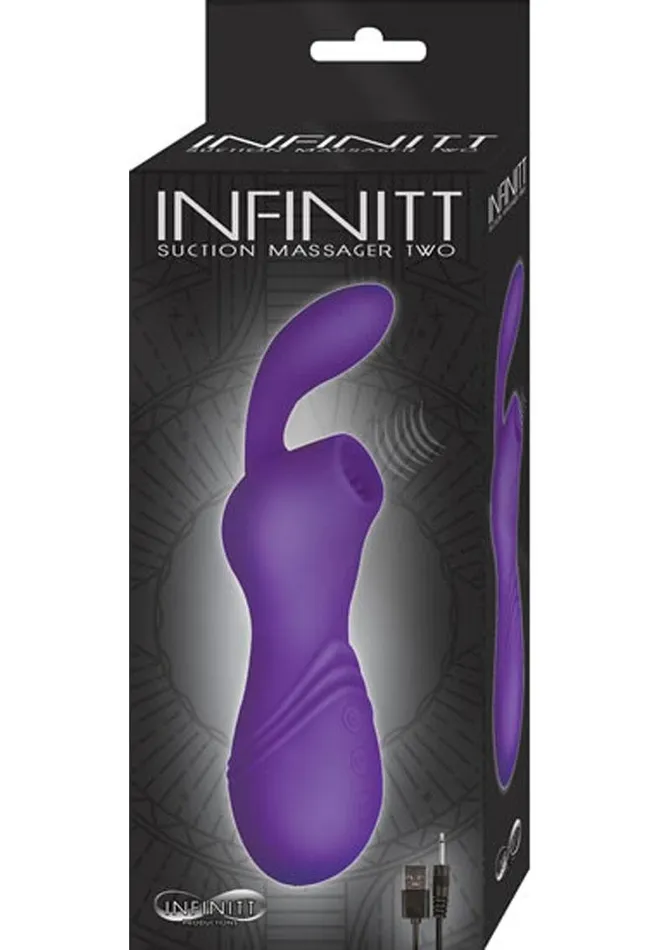 Infinitt Female Sex Toys Infinitt Suction Massager Two Rechargeable Silicone Vibrator Infinitt Female Sex Toys Infinitt Suction Massager Two Rechargeable Silicone Vibrator