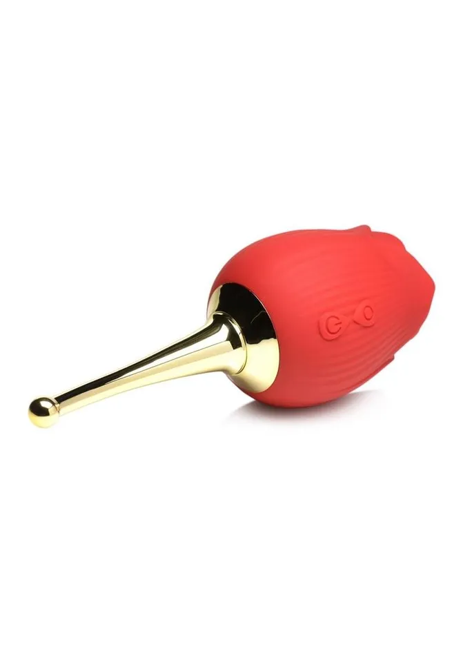 Inmi Bloomgasm Flutter Rose Rechargeable Silicone Sucking Rose with Butterfly Teaser Bloomgasm Female Sex Toys
