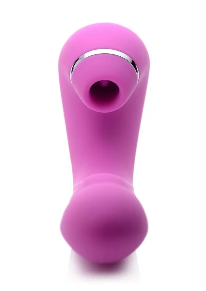 Inmi Shegasm 5 Star Tapping Silicone Rechargeable GSpot Vibrator with Suction SHEGASM Female Sex Toys