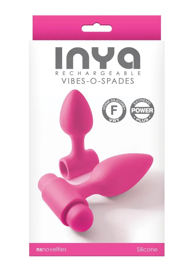 Inya VibesOSpades Rechargeable Vibrating Silicone Butt Plug Inya Male Sex Toys Inya VibesOSpades Rechargeable Vibrating Silicone Butt Plug Inya Male Sex Toys