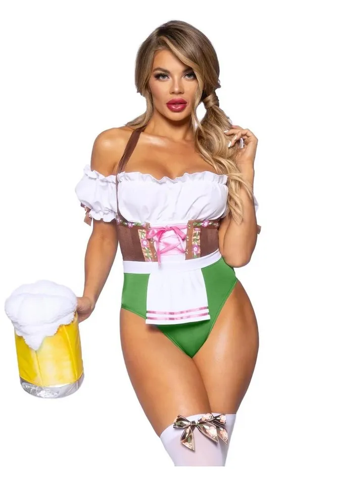 Leg Avenue Male Sex Toys Leg Avenue Flirty Fraulein Peasant Top Snap Crotch Bodysuit with Satin Ribbon Trim Attached Apron and Stockings Leg Avenue Male Sex Toys Leg Avenue Flirty Fraulein Peasant Top Snap Crotch Bodysuit with Satin Ribbon Trim Attached Apron and Stockings