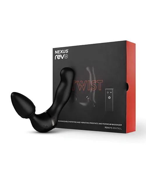 Libertybelle Marketing Anal Nexus Revo Twist Rotating Vibrating Massager Black Libertybelle Marketing Anal Nexus Revo Twist Rotating Vibrating Massager Black