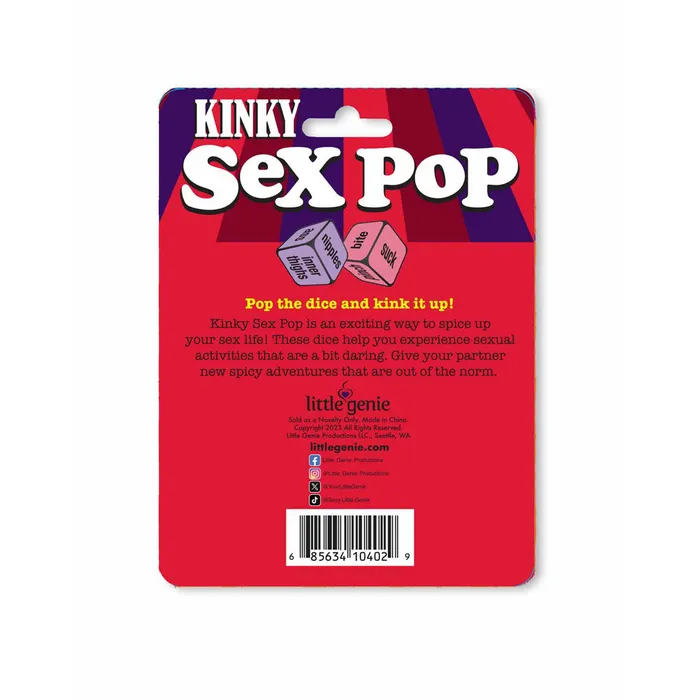Little Genie Couples Kinky Sex Pop Popping Dice Game Little Genie Couples Kinky Sex Pop Popping Dice Game
