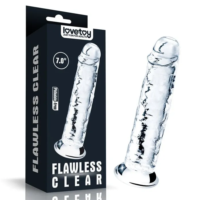 Lovetoy Dildos Flawless Clear Dildo 7 Clear 178 cm Dong