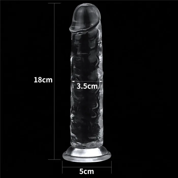 Lovetoy Dildos Flawless Clear Dildo 7 Clear 178 cm Dong Lovetoy Dildos Flawless Clear Dildo 7 Clear 178 cm Dong