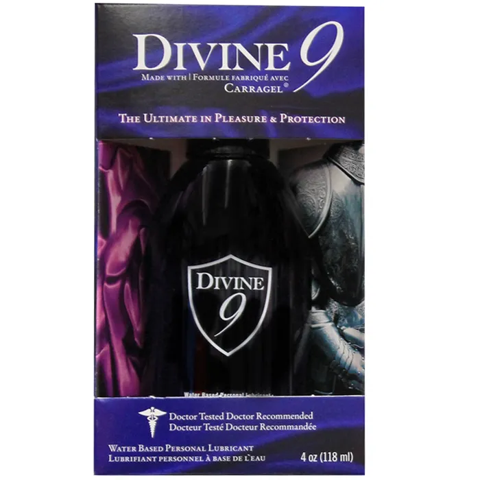 Lubricants Carrashield Labs Divine 9 Waterbased Lubricant 4oz