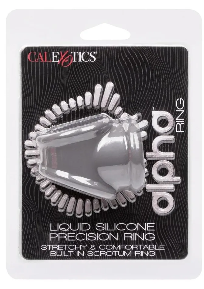 Male Sex Toys Alpha Liquid Silicone Precision Ring Alpha