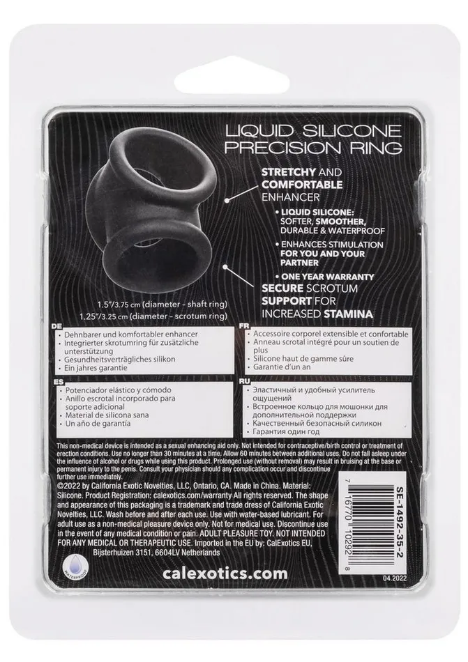 Male Sex Toys Alpha Liquid Silicone Precision Ring Alpha