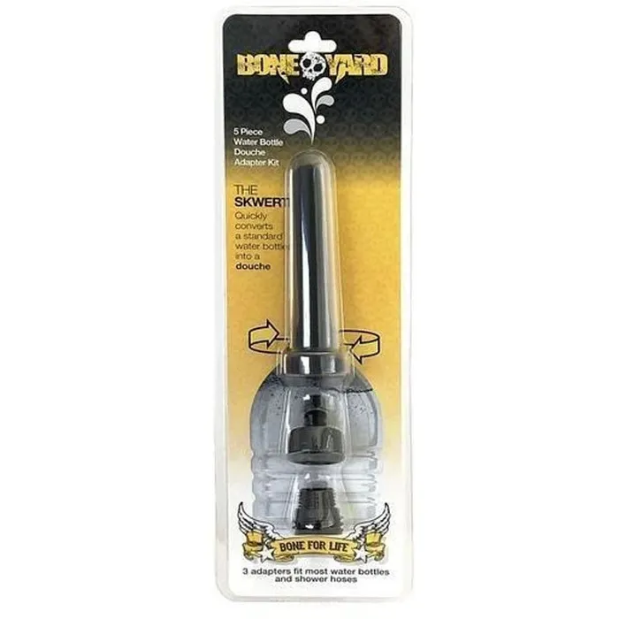 Male Sex Toys C1 Releasing Boneyard The Skwert 5 Piece Water Bottle Douche Adapter Kit Male Sex Toys C1 Releasing Boneyard The Skwert 5 Piece Water Bottle Douche Adapter Kit