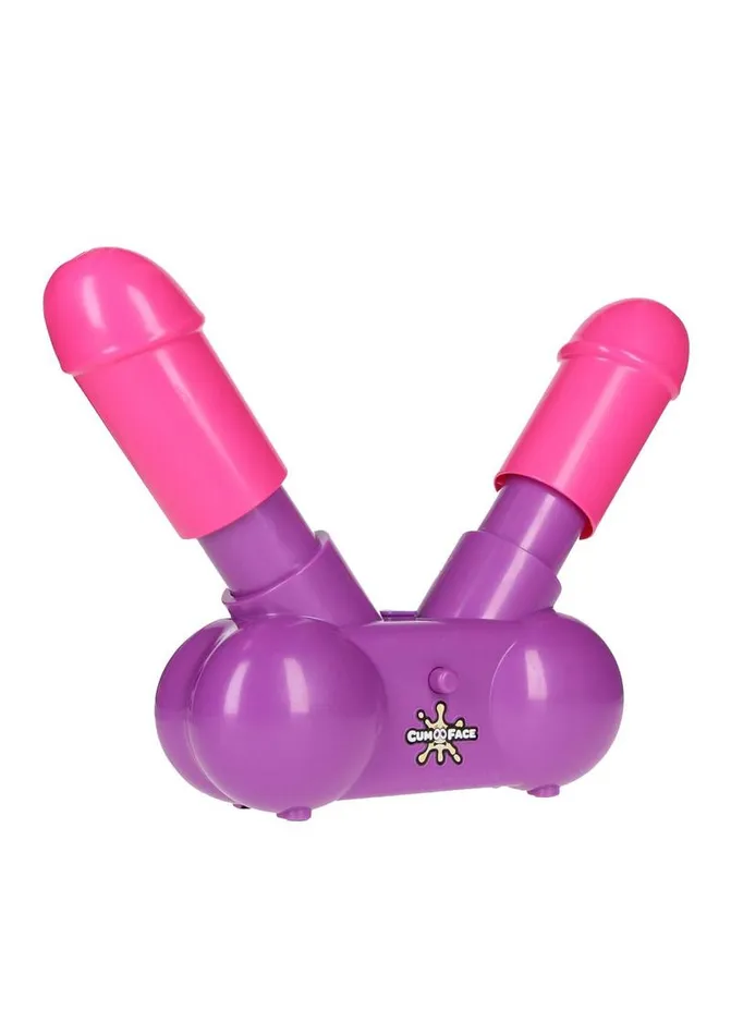 Male Sex Toys Cum Face Duel Pump Action Penis Game Play Wiv Me