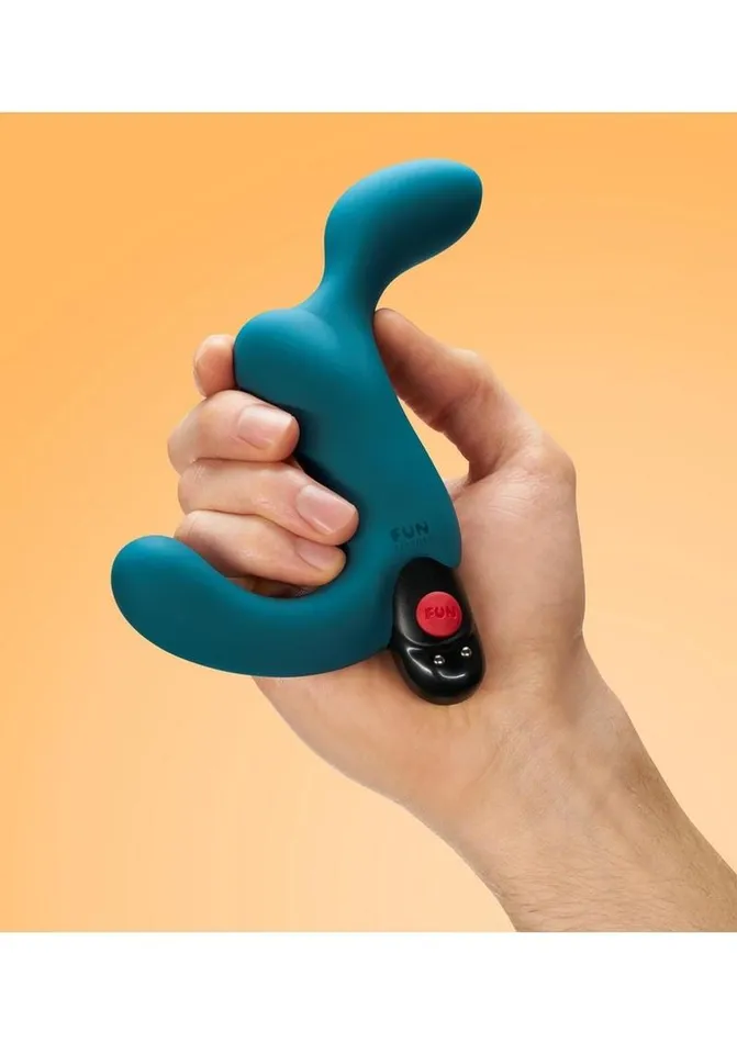 Male Sex Toys Duke Silicone Vibrating Prostate Anal Plug Deep Sea Fun Factory
