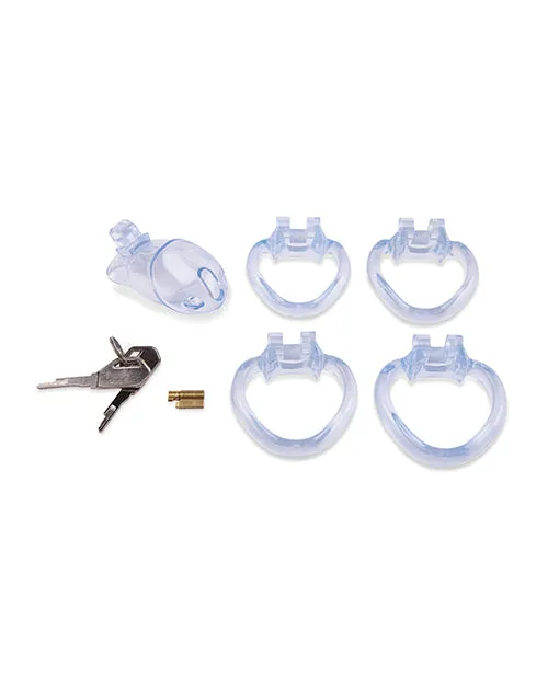 Male Sex Toys Electric Eel INC Lockmaster 35 Side Lock Resin Cock Cage Clear Male Sex Toys Electric Eel INC Lockmaster 35 Side Lock Resin Cock Cage Clear