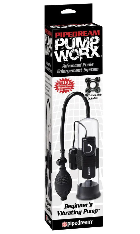 Male Sex Toys House Of Fun PUMP WORX BEGINNERS VIBRATING PUMP
