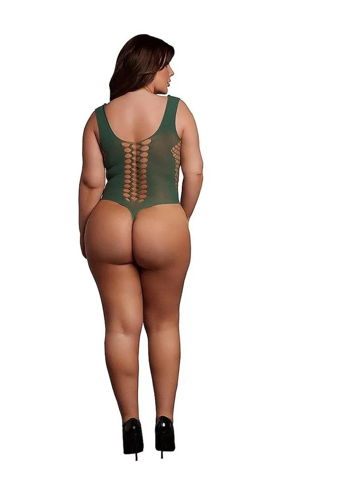 Male Sex Toys Le Desir VNeck Teddy with Opaque Panels Le Desir