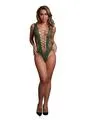 Male Sex Toys Le Desir VNeck Teddy with Opaque Panels Le Desir