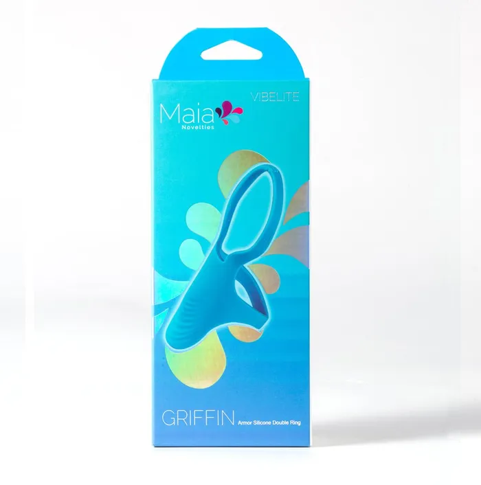 Male Sex Toys Maia GRIFFIN Blue Silicone Cock Ring Maia Toys Male Sex Toys Maia GRIFFIN Blue Silicone Cock Ring Maia Toys