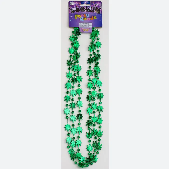 Male Sex Toys Marajuana Leaf Beads3per Forum Novelties Inc