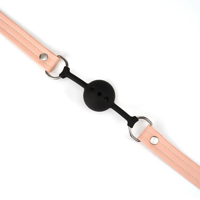 Male Sex Toys Organosilicone Breathable Ball Gag Liebe Seele
