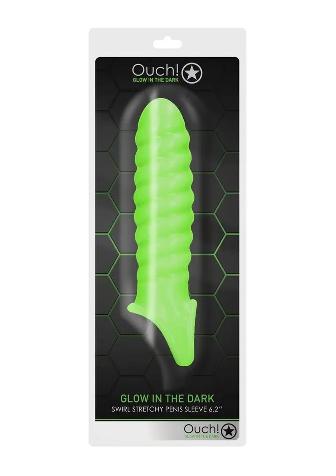 Male Sex Toys Ouch Ouch Swirl Strechy Penis Sleeve Male Sex Toys Ouch Ouch Swirl Strechy Penis Sleeve