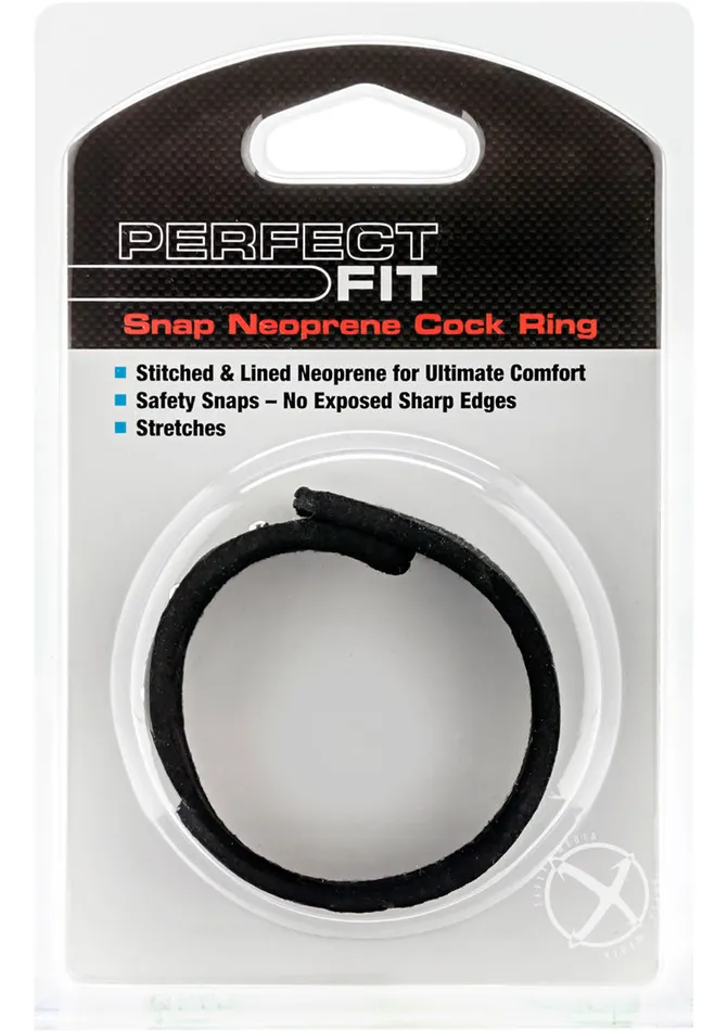 Male Sex Toys Perfect Fit Perfect Fit Snap Neoprene Cock Ring
