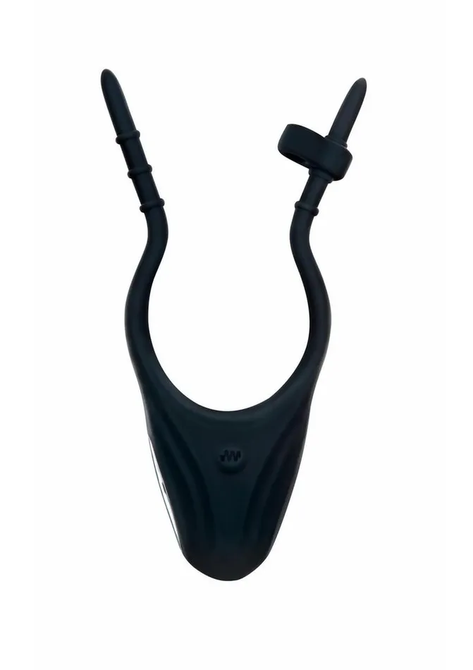 Male Sex Toys Zolo ZOLO Vibrating Adjustable Silicone Rechargeable Lasso Cock Ring
