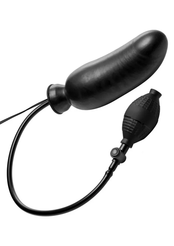 Master Series Master Series Ravage Vibrating Inflatable 75in Dildo Female Sex Toys