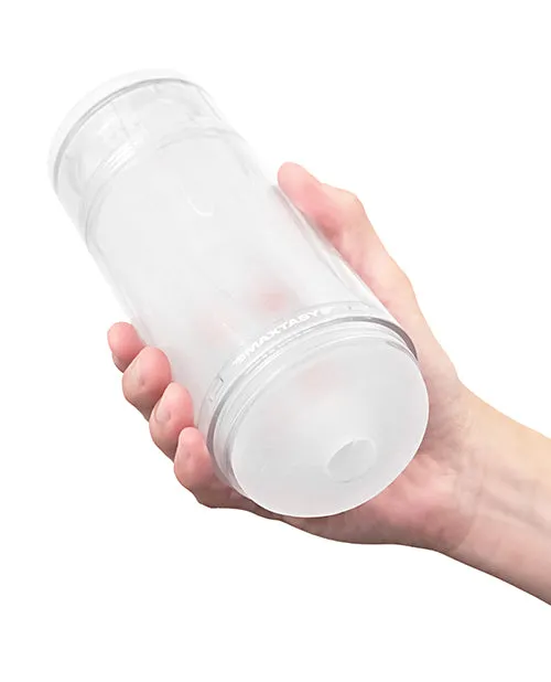 Maxtasy Show Master NonRealistic Stroker Clear Maxtasy Male Sex Toys