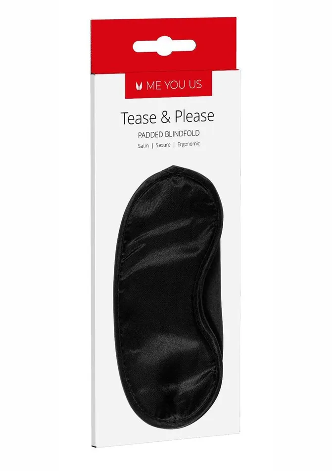 Me You Us Vibrators ME YOU US Tease and Please Padded Blindfold Me You Us Vibrators ME YOU US Tease and Please Padded Blindfold