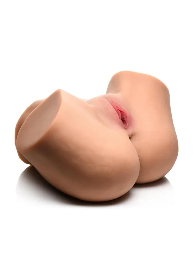 Mistress Mistress Vibrating and Squeezing Pussy and Ass Masturbator Male Sex Toys