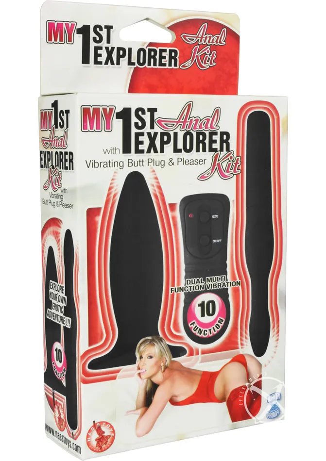 My 1st Anal My 1st Anal Explorer Kit Vibrating Butt Plug and Explorer My 1st Anal My 1st Anal Explorer Kit Vibrating Butt Plug and Explorer