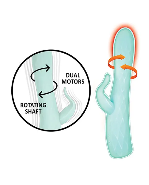 Nasstoys Vibrators Goddess Heatup Rotating Vibrator Aqua