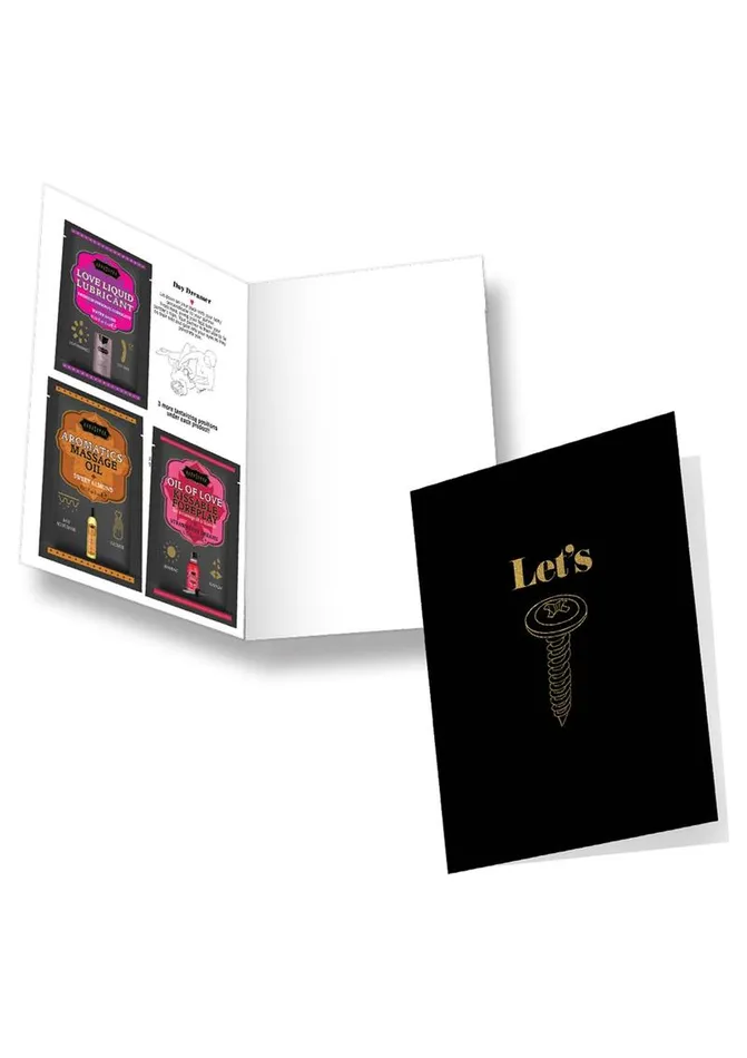 Naughty Notes Vibrators Kama Sutra Naughty Notes Lets Screw Greeting Card