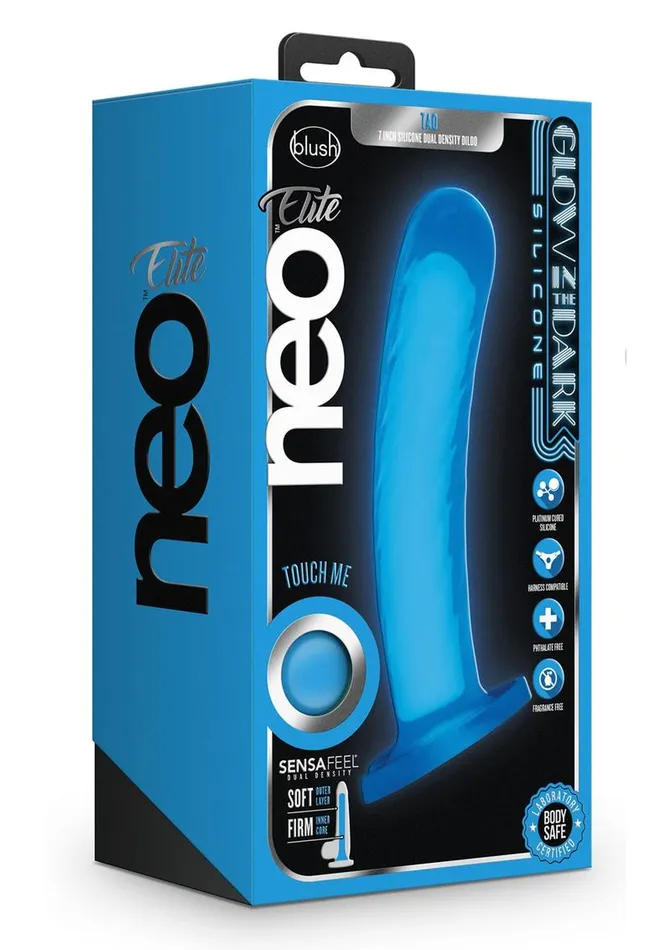 Neo Elite Neo Elite Glow In The Dark Tao Silicone Dual Dense Dildo Female Sex Toys Neo Elite Neo Elite Glow In The Dark Tao Silicone Dual Dense Dildo Female Sex Toys